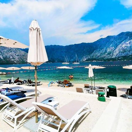 Bay Of Kotor View Apartment With Pool Prčanj 외부 사진
